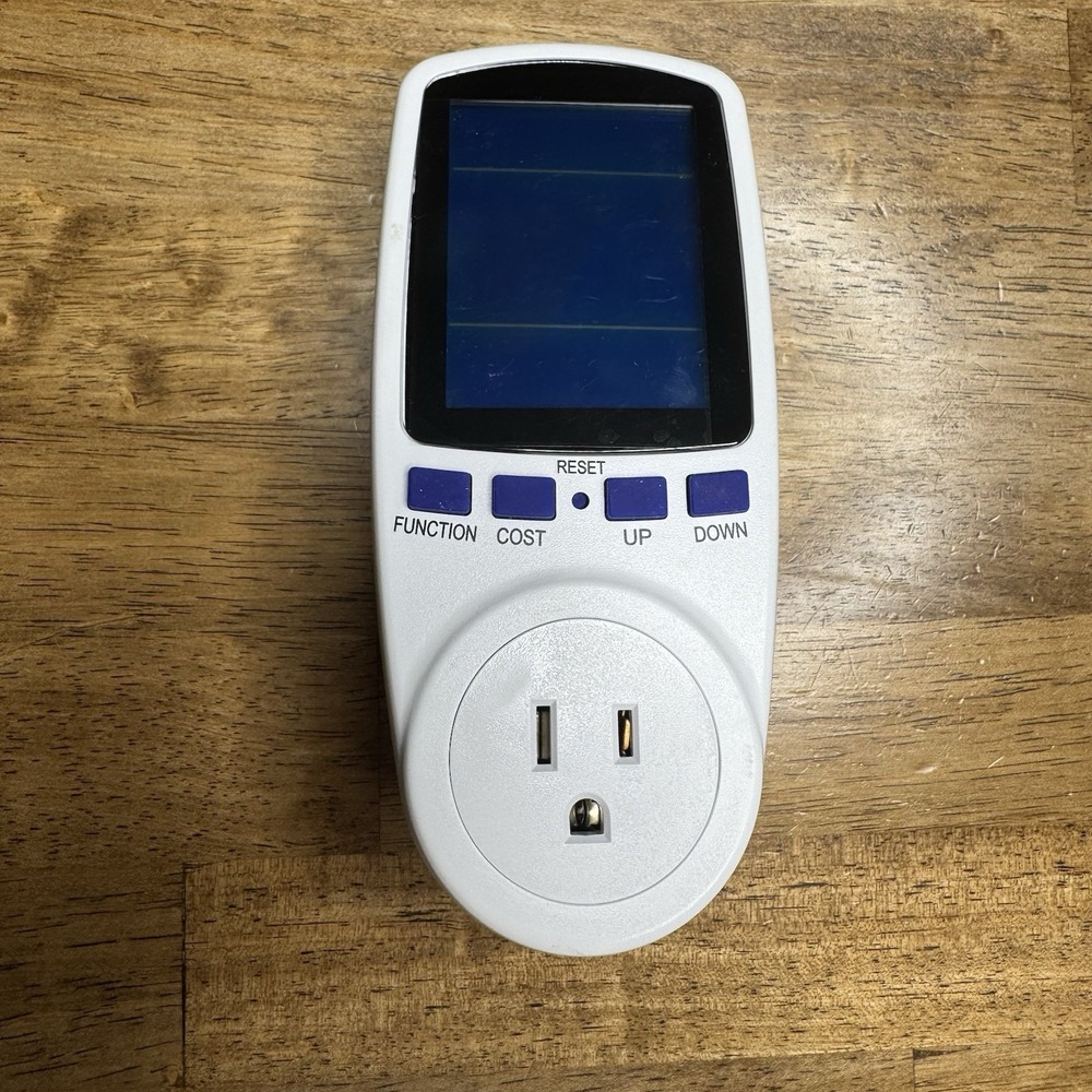 Energy Saving Analyzer Digital Power Monitor Watt Amps Volt Electricity Monitor